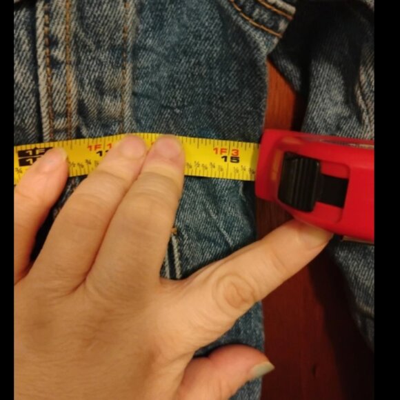 Abercrombie & Fitch Denim Distressed Trucker Button Up Women XS Jacket - Picture 9 of 11